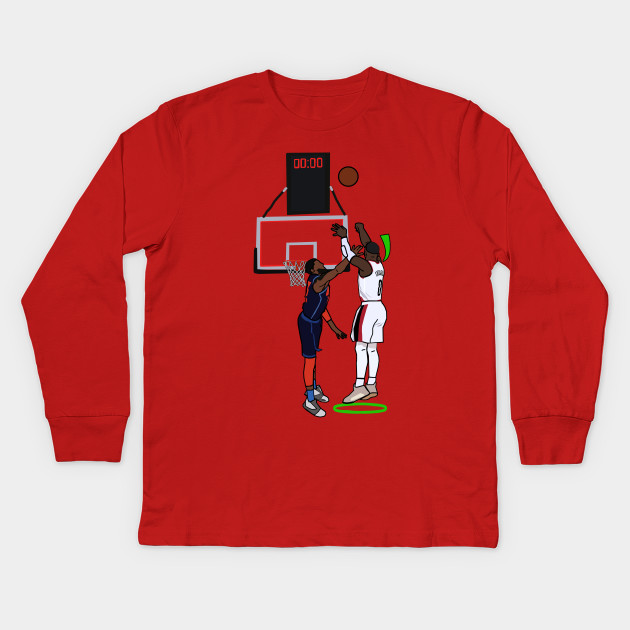 Damian Lillard Hits A Green Light Over Paul George FTW - NBA Portland Trailblazers